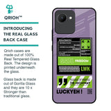 Run & Freedom Glass Case for Realme C30
