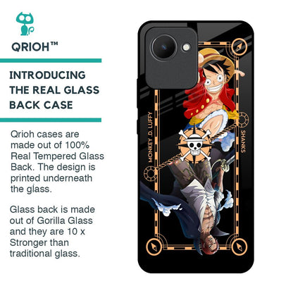 Shanks & Luffy Glass Case for Realme C30