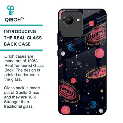 Galaxy In Dream Glass Case For Realme C30