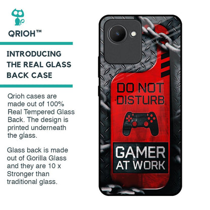 Do No Disturb Glass Case For Realme C30