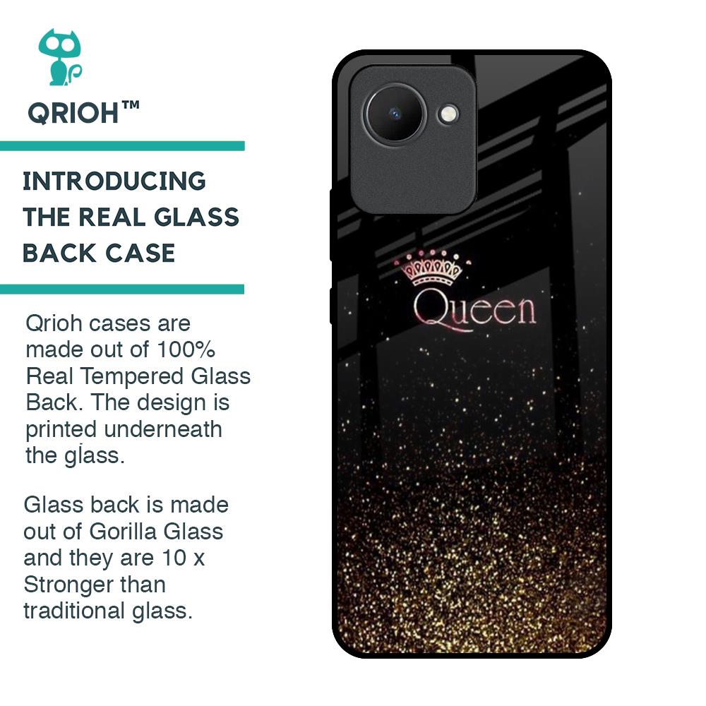 I Am The Queen Glass Case for Realme C30