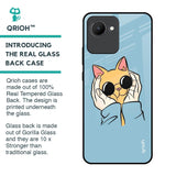 Adorable Cute Kitty Glass Case For Realme C30