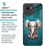 Adorable Baby Elephant Glass Case For Realme C30