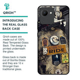 Ride Mode On Glass Case for Realme C30