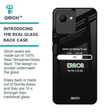 Error Glass Case for Realme C30