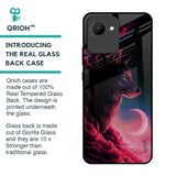 Moon Wolf Glass Case for Realme C30