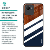 Bold Stripes Glass Case for Realme C30