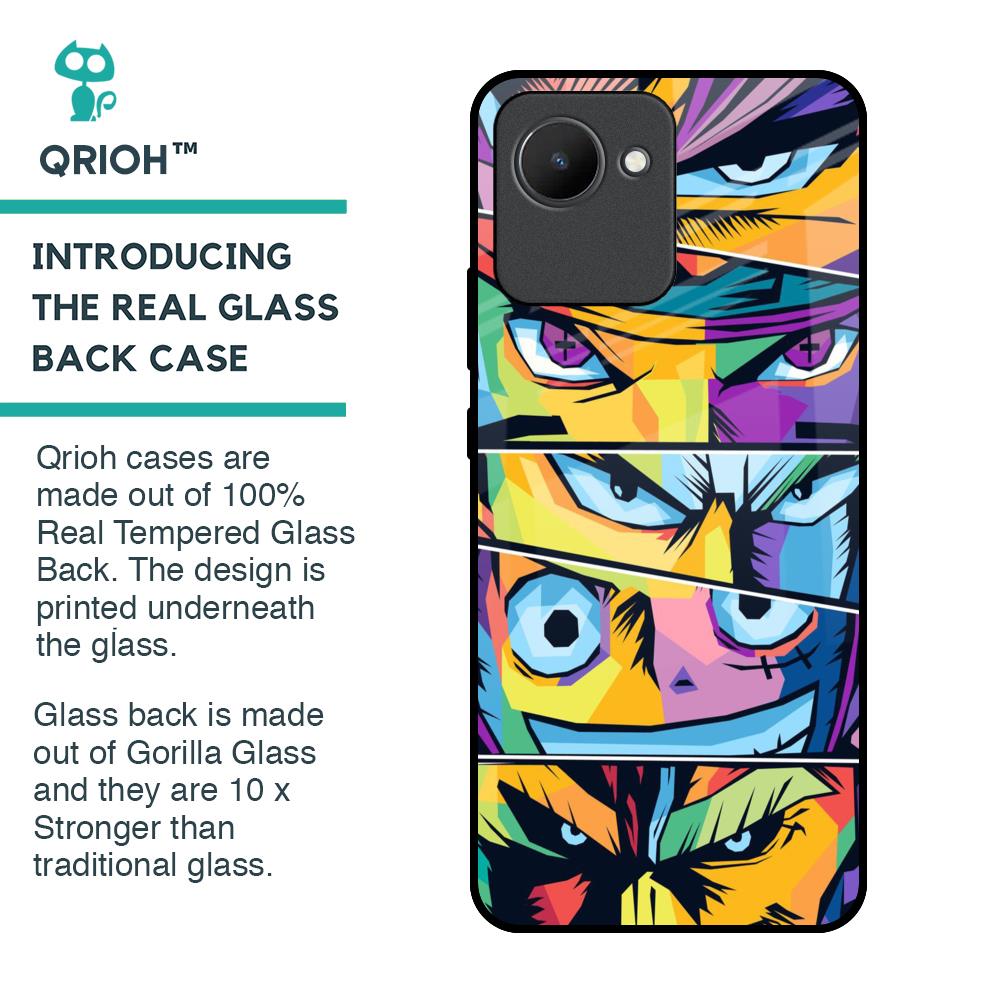 Anime Legends Glass Case for Realme C30