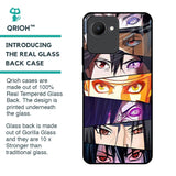 Anime Eyes Glass Case for Realme C30