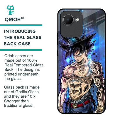 Branded Anime Glass Case for Realme C30