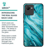 Ocean Marble Glass Case for Realme C30