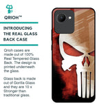 Red Skull Glass Case for Realme C30