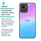 Unicorn Pattern Glass Case for Realme C30