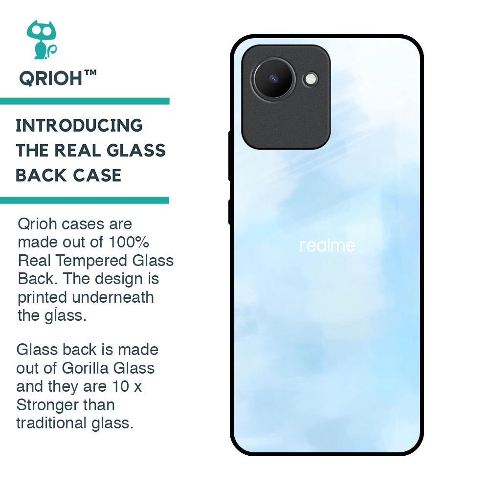 Bright Sky Glass Case for Realme C30