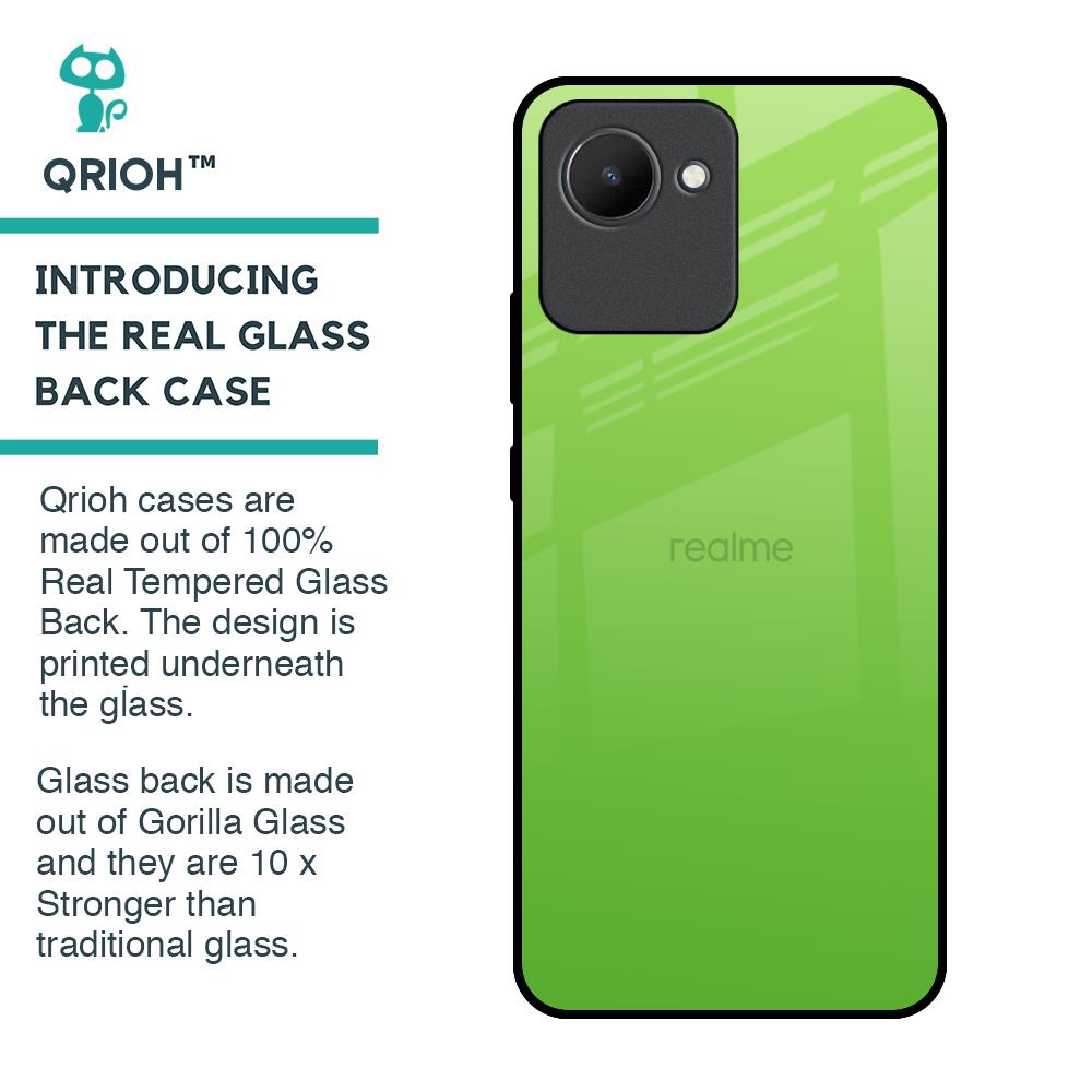 Paradise Green Glass Case For Realme C30