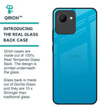 Blue Aqua Glass Case for Realme C30