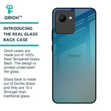 Sea Theme Gradient Glass Case for Realme C30