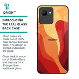 Magma Color Pattern Glass Case for Realme C30