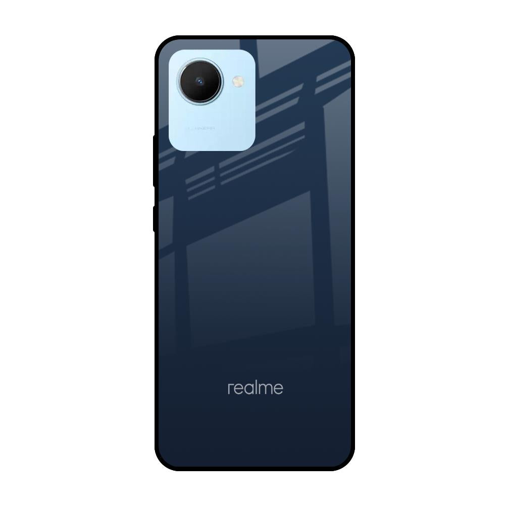 Overshadow Blue Realme C30 Glass Cases & Covers Online