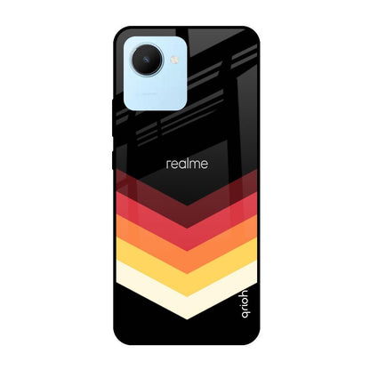 Abstract Arrow Pattern Realme C30 Glass Cases & Covers Online