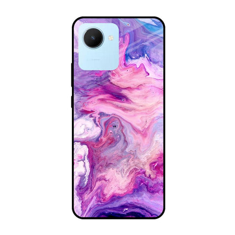Cosmic Galaxy Realme C30 Glass Cases & Covers Online