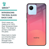 Sunset Orange Glass Case for Realme C30