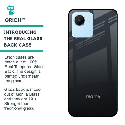 Stone Grey Glass Case For Realme C30