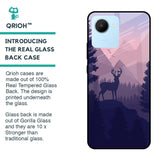 Deer In Night Glass Case For Realme C30