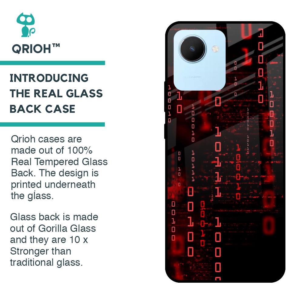 Let's Decode Glass Case For Realme C30