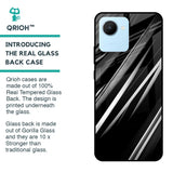 Black & Grey Gradient Glass Case For Realme C30