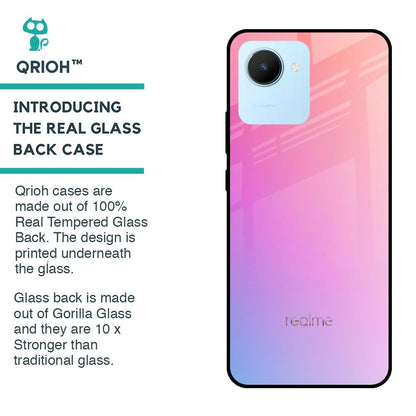 Dusky Iris Glass case for Realme C30
