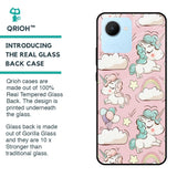 Balloon Unicorn Glass case for Realme C30