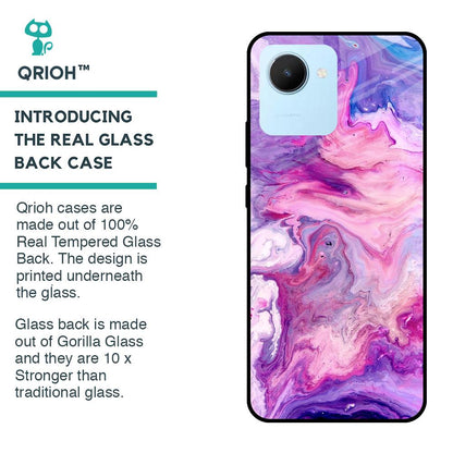 Cosmic Galaxy Glass Case for Realme C30