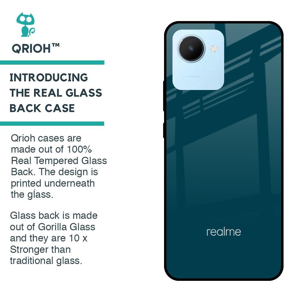 Emerald Glass Case for Realme C30
