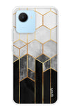Hexagonal Pattern Realme C30 Back Cover