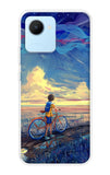 Riding Bicycle to Dreamland Realme C30 Back Cover
