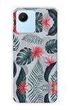 Retro Floral Leaf Realme C30 Back Cover