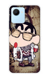Nerdy Shinchan Realme C30 Back Cover