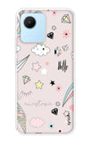 Unicorn Doodle Realme C30 Back Cover