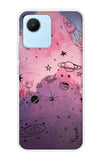 Space Doodles Art Realme C30 Back Cover