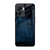 Dark Blue Grunge Oppo K10 5G Glass Back Cover Online