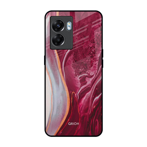 Crimson Ruby Oppo K10 5G Glass Back Cover Online