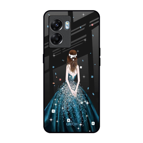 Queen Of Fashion Oppo K10 5G Glass Back Cover Online