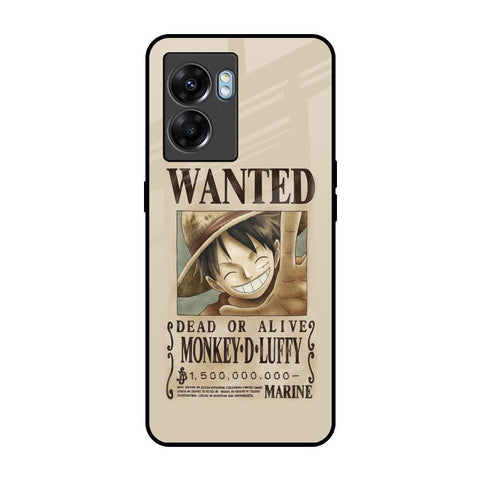 Luffy Wanted Oppo K10 5G Glass Back Cover Online