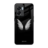 White Angel Wings Oppo K10 5G Glass Back Cover Online
