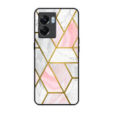 Geometrical Marble Oppo K10 5G Glass Back Cover Online