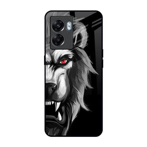 Wild Lion Oppo K10 5G Glass Back Cover Online
