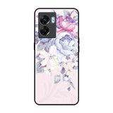 Elegant Floral Oppo K10 5G Glass Back Cover Online