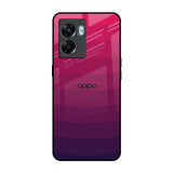 Wavy Pink Pattern Oppo K10 5G Glass Back Cover Online