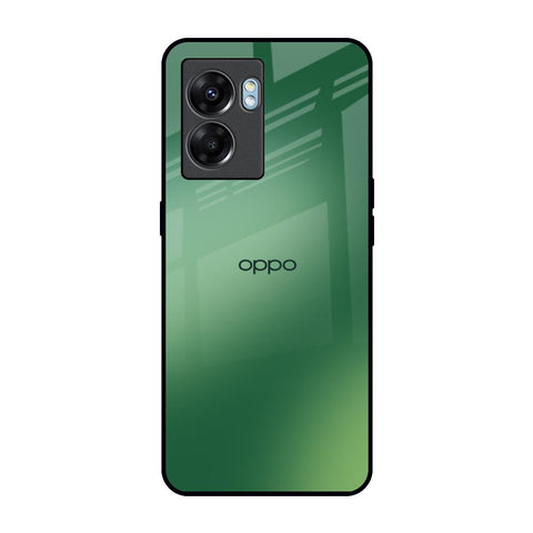 Green Grunge Texture Oppo K10 5G Glass Back Cover Online